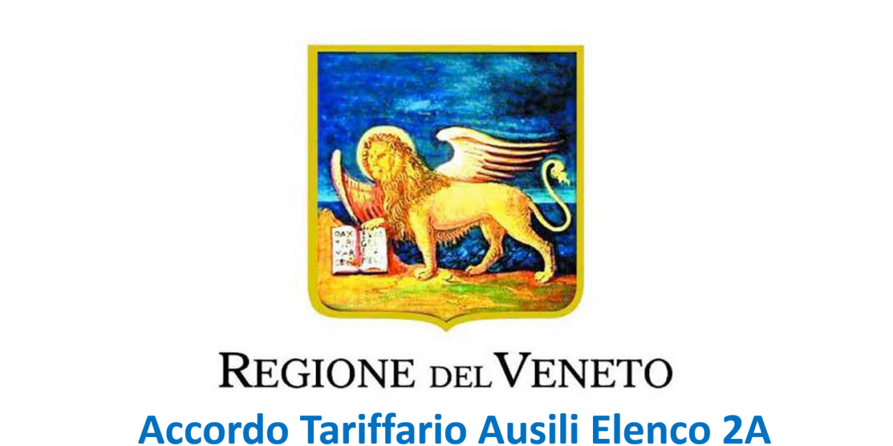 DGR  Veneto: tariffe regionali Elenco 2A Allegato 5 D.P.C.M. 12 gennaio 2017